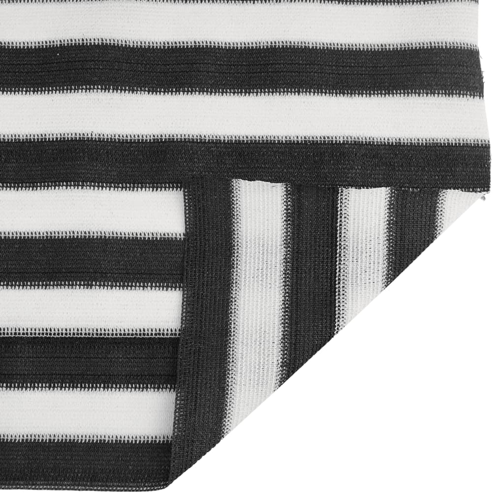 Insynsskyddsnät antracit och vit 1,8x25 m HDPE 150 g/m²