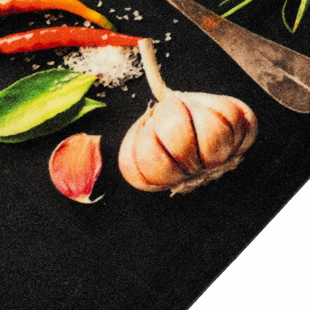 Köksmatta maskintvättbar kryddor 60x180 cm sammet