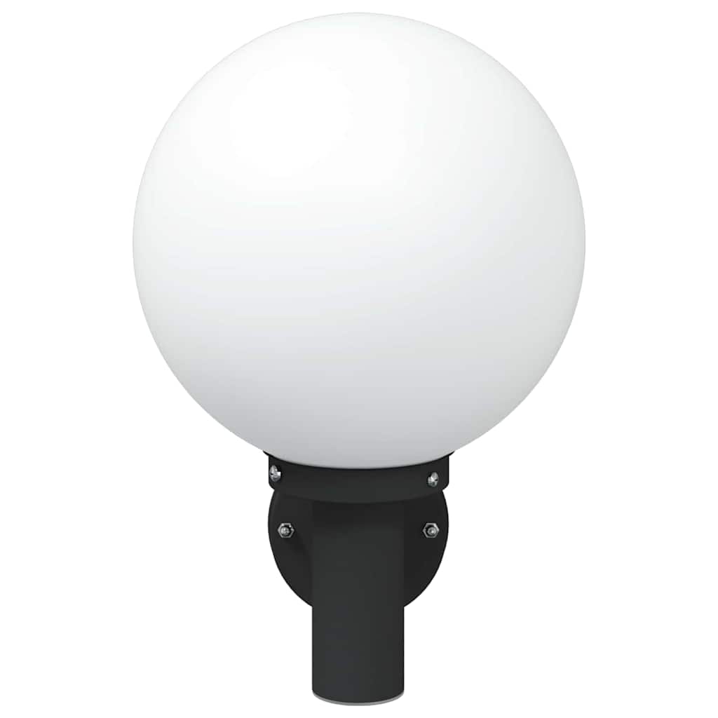 Utomhus vägglampa 2 pcs Svart 28 x 25 x 38 cm