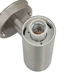 Utomhus vägglampa Silver 15 x 7,5 x 33 cm