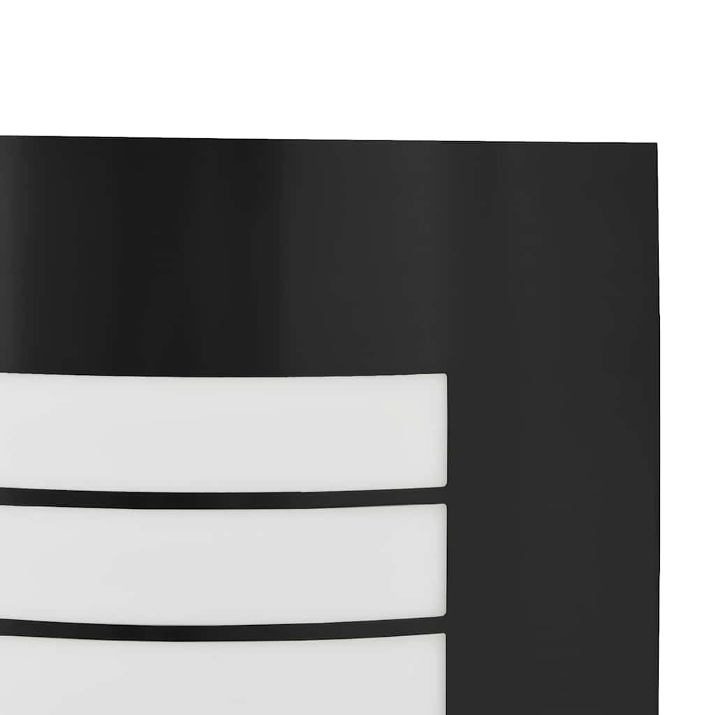 Utomhus vägglampa Svart 23,5 x 9 x 26 cm