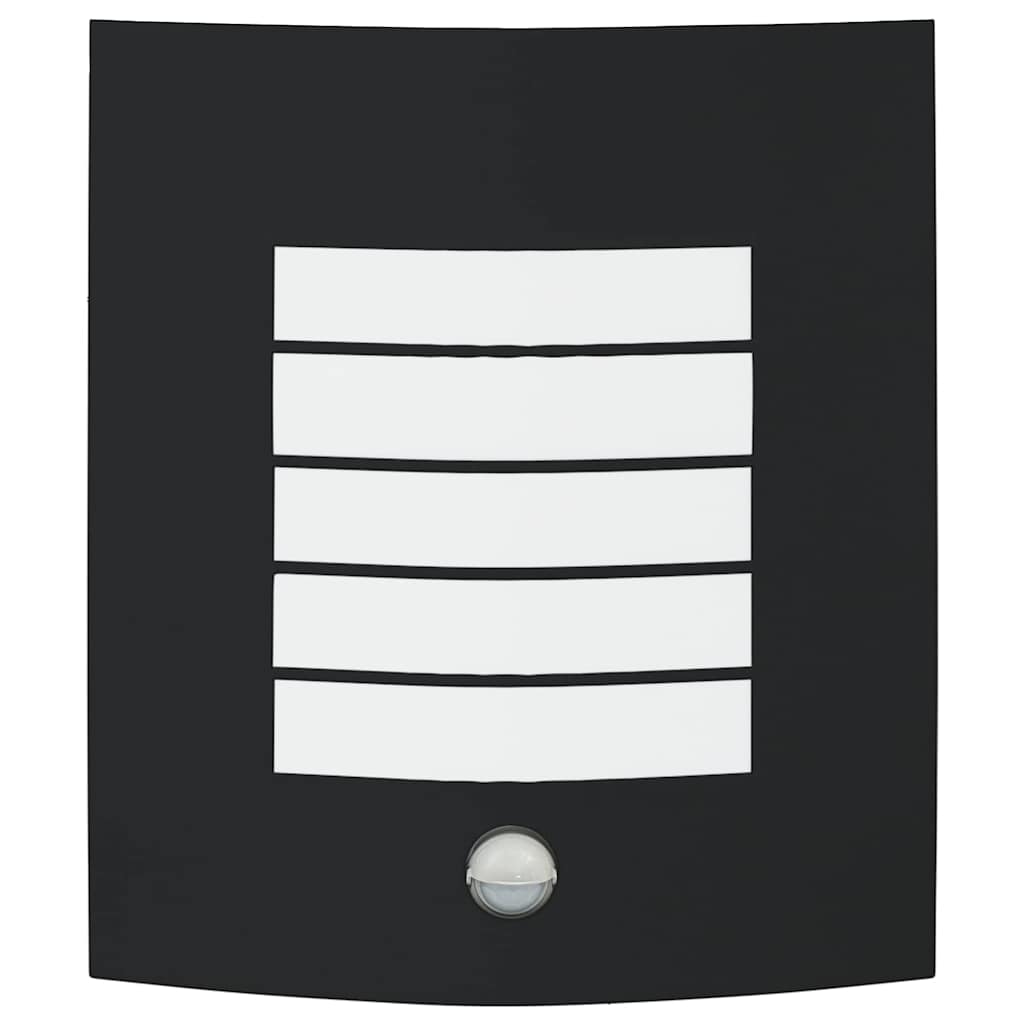 Utomhus vägglampa Svart 23,5 x 9 x 26 cm