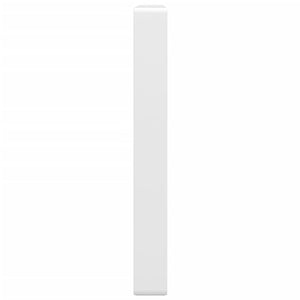 Hyllfästen för tvättställ 2 st vit trapetsformad stål