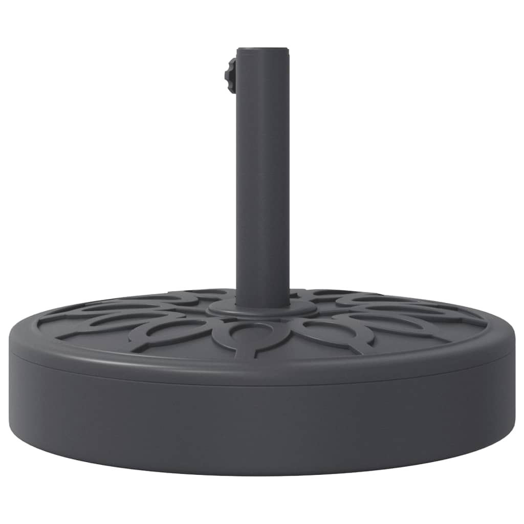 Parasollfot för Ø38 / 48 mm stolpar 25 kg rund