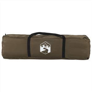 Fisketält 4 personer olivgrön vattentätt