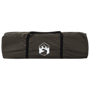 Fisketält 5 personer brun vattentätt