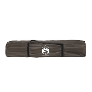 Fisketält 4 personer brun snabbrest