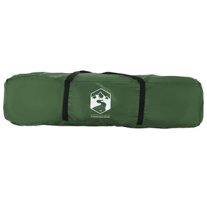 Campingtält 4 personer grön snabbrest