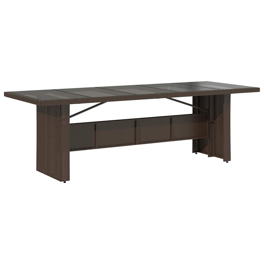 Caféset med dynor 9 delar konstrotting brun