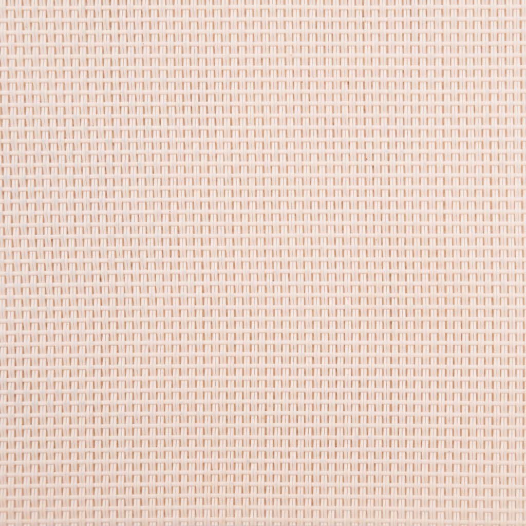 Matgrupp för trädgården 7 delar massivt akaciaträ och textilen