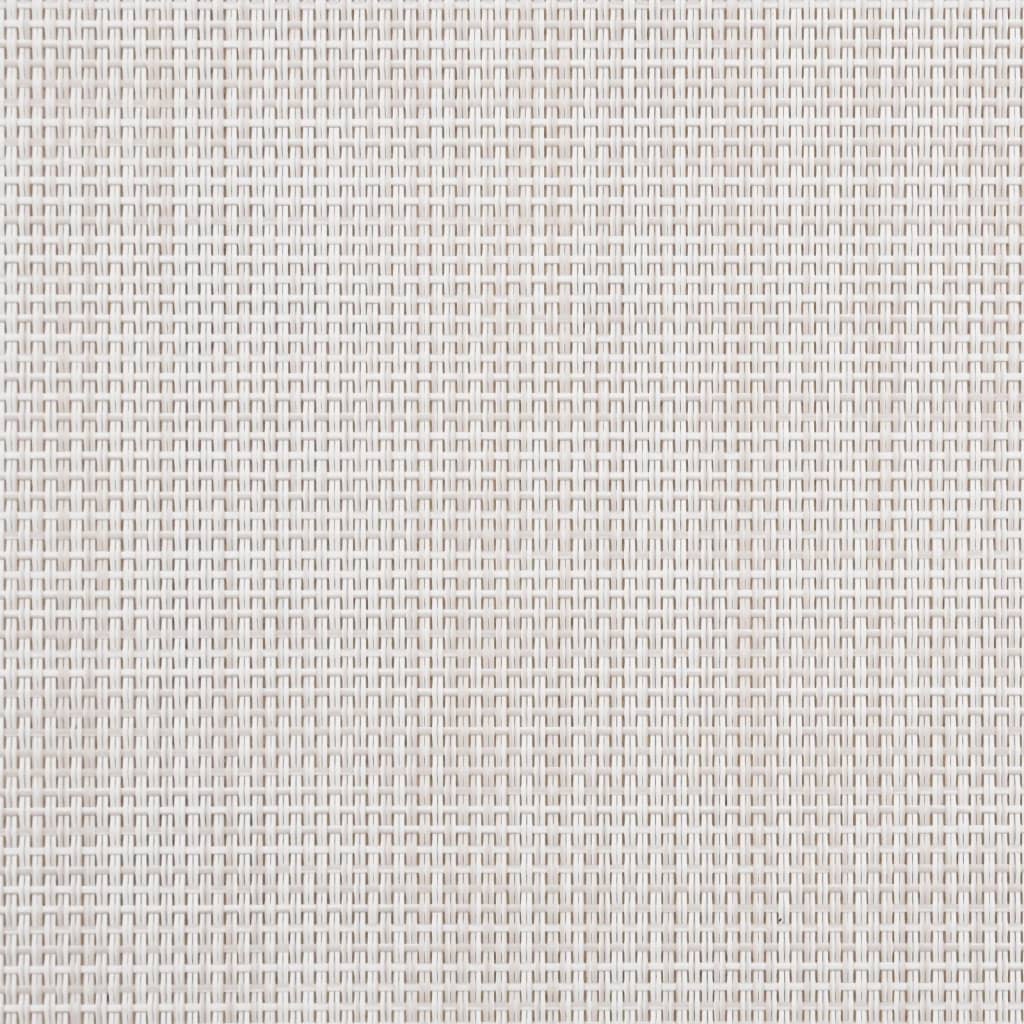 Matgrupp för trädgården 5 delar massivt akaciaträ och textilen