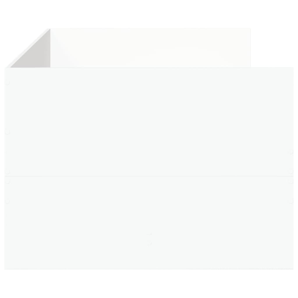 Dagbädd med lådor utan madrass vit 90x190 cm