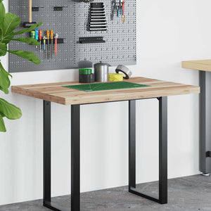 Bordsskiva obehandlad 80x70x4 cm massivt akaciaträ