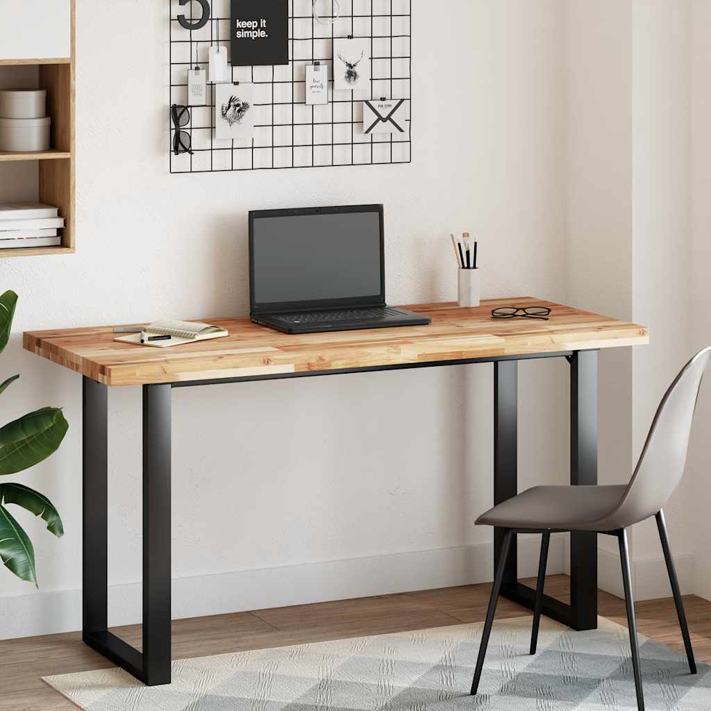 Bordsskiva behandlad 140x60x4 cm massivt akaciaträ