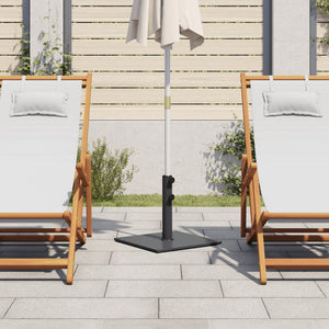 Parasollfot för Ø32/38/48 mm stolpar 17 kg fyrkantigt