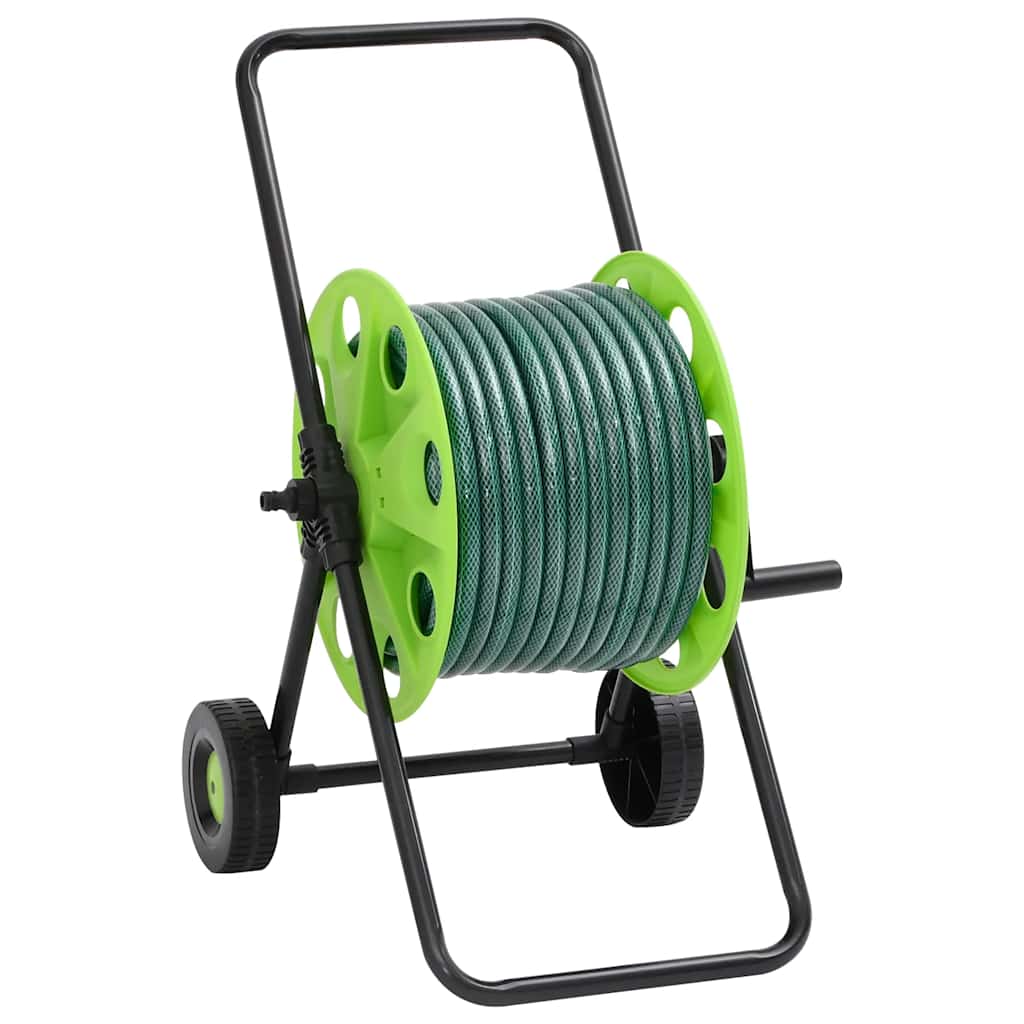 Slangvagn med 30 m med slangkoppling 0,5" 30 m PVC