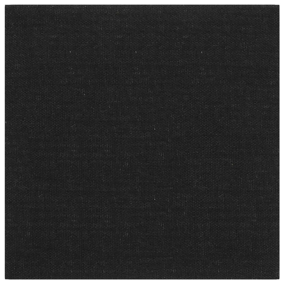 Väggsänggavel 12 st 30 x 30 cm Svart tyg