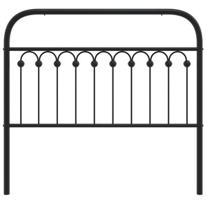 Huvudgavel metall svart 107 cm