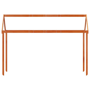 Tak till barnsäng vaxbrun 217x85,5x154 cm massiv furu