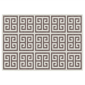 Matta kort lugg flerfärgad inomhus/utomhus 160x230 cm halkfri