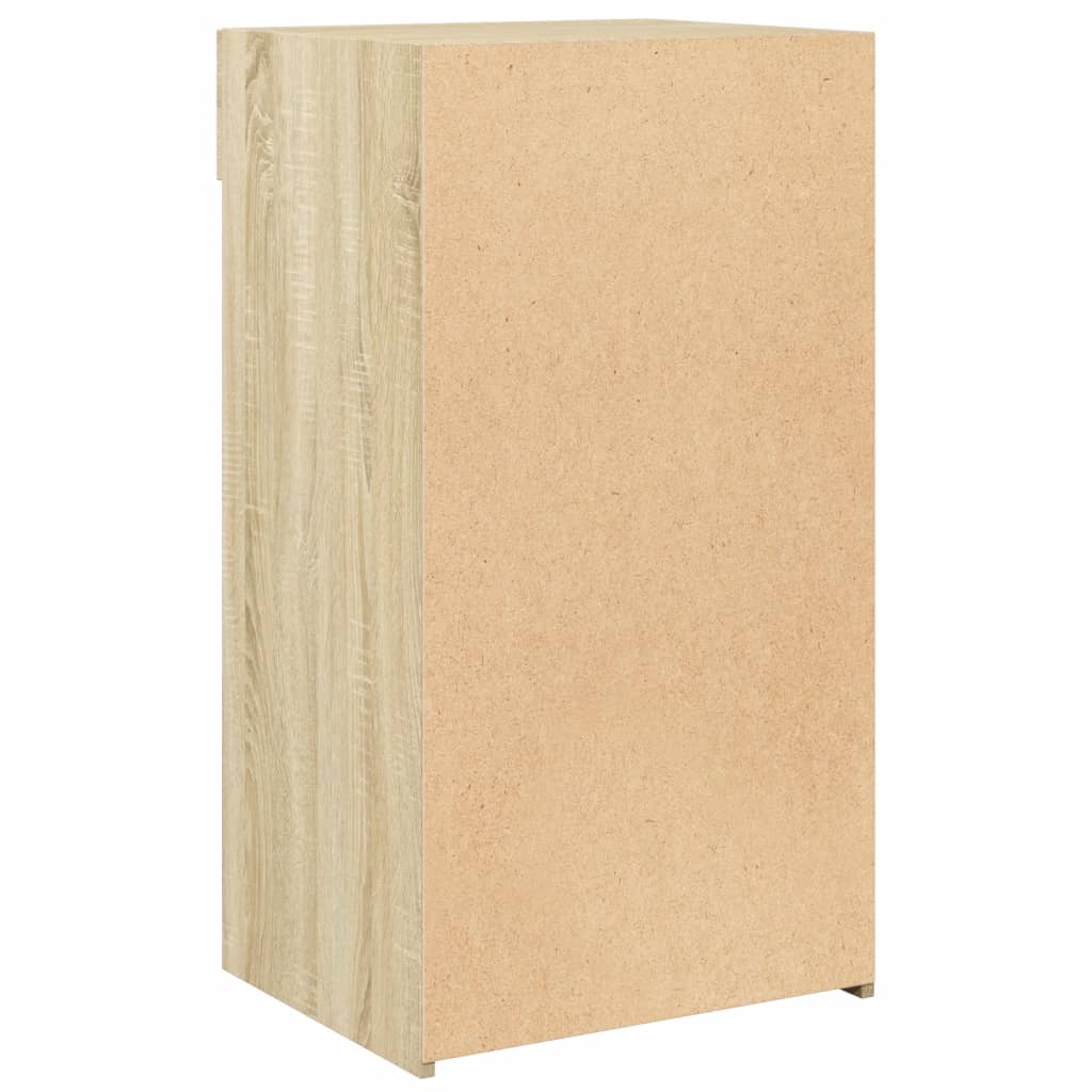 Skänk sonoma-ek 50x42,5x93 cm konstruerat trä