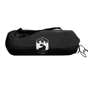 Campingtält 1-personers vitt mörkläggningstyg vattentätt