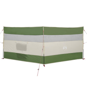 Camping Vindskydd Grön 340x130 cm Vattentät