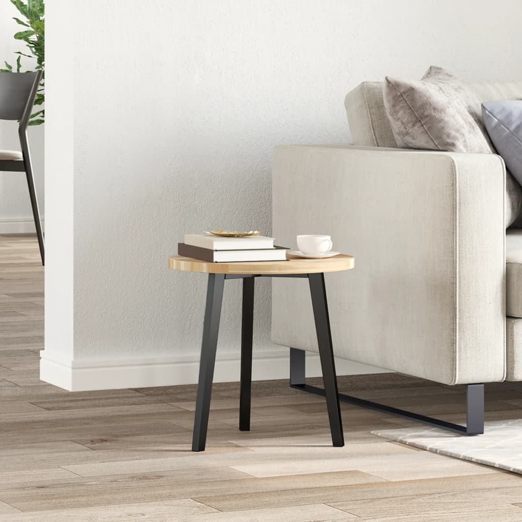 Bordsskiva rund Ø40x2 cm massivt akaciaträ