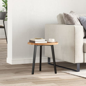 Bordsskiva rund Ø40x2 cm massivt akaciaträ