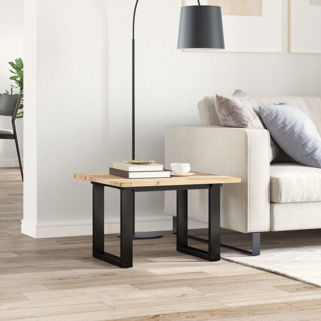 Bordsskiva fyrkantig 60x60x2 cm massivt akaciaträ