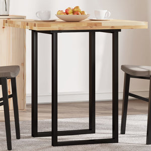 Bordsskiva fyrkantig 70x70x4 cm massivt akaciaträ