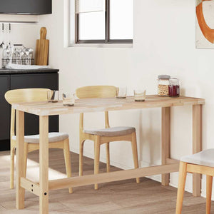 Bordsskiva rektangulär 120x60x4 cm massivt akaciaträ