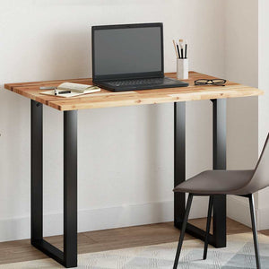 Bordsskiva rektangulär 120x70x2 cm massivt akaciaträ