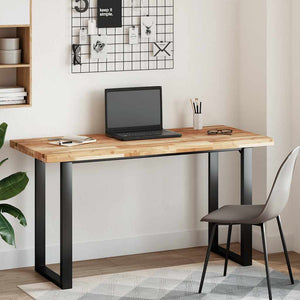 Bordsskiva rektangulär 140x60x4 cm massivt akaciaträ