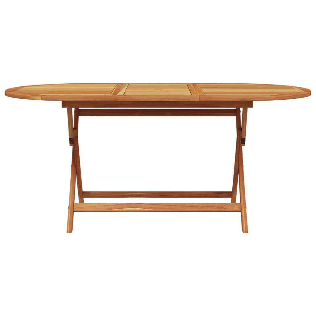 Matgrupp för trädgården 7 delar beige konstrotting/massivt trä