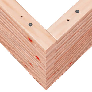 Odlingslåda 90x60x68,5 cm massivt douglasträ