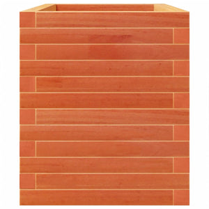 Odlingslåda vaxbrun 70x40x49,5 cm massiv furu