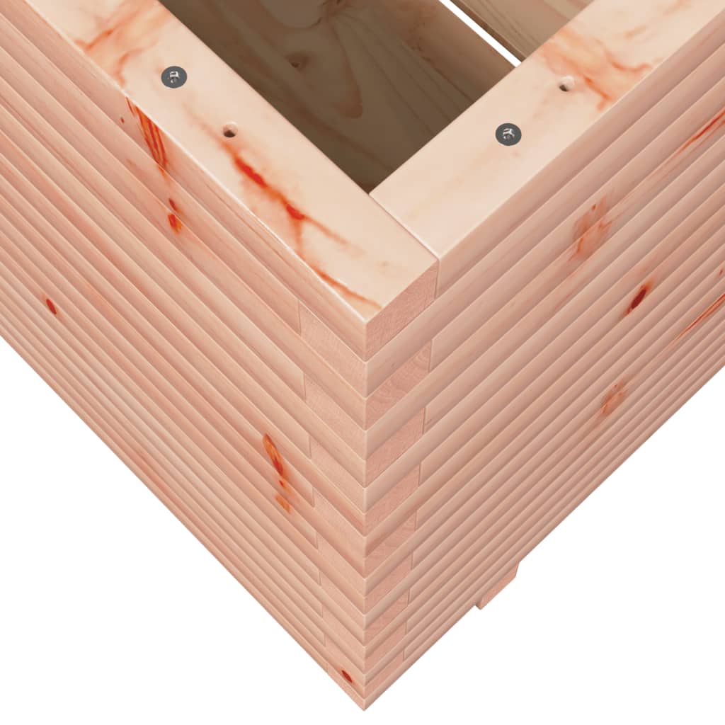 Odlingslåda 70x70x72,5 cm massivt douglasträ