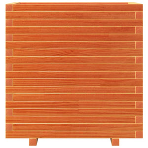 Odlingslåda vaxbrun 70x40x72,5 cm massiv furu