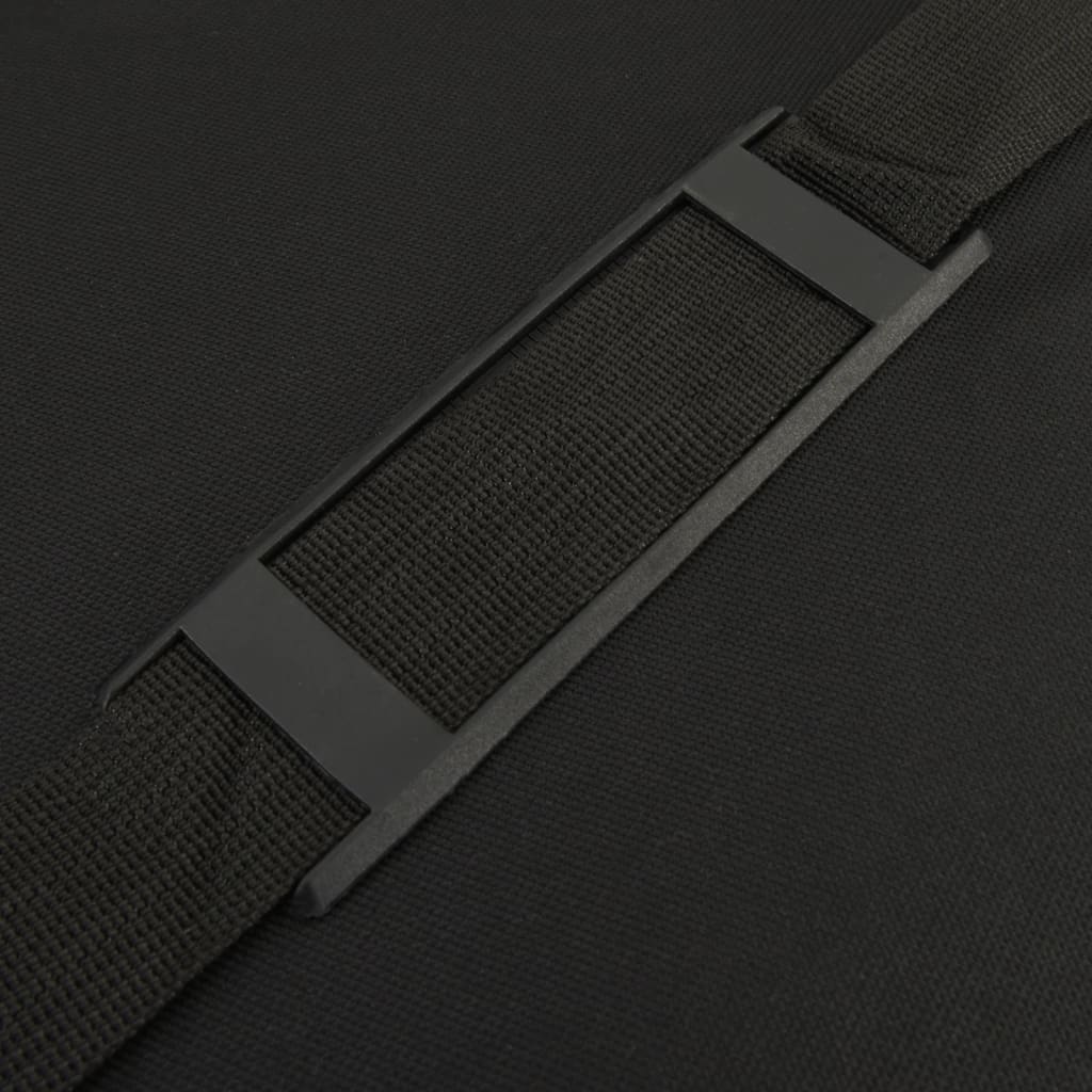 Fiskeväska vattentät svart oxford-tyg