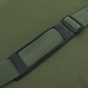 Fiskeväska vattentät mörkgrön oxford-tyg