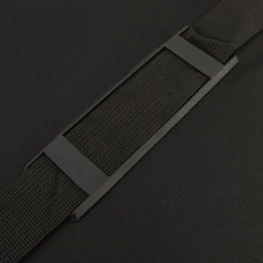 Fiskeväska vattentät svart oxford-tyg