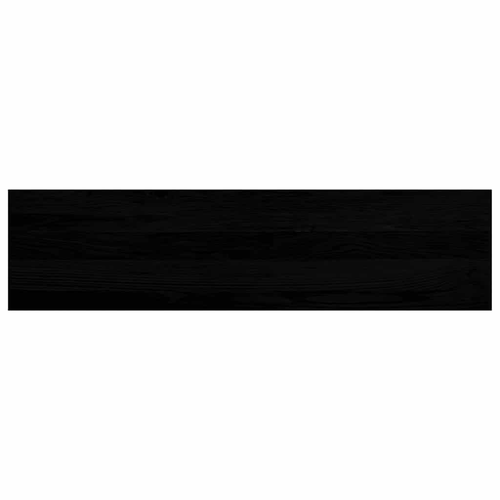 Trappstegsmattor 20 pcs mörkbrun 100x25x2 cm massiv ek