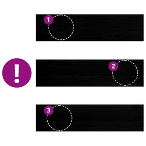 Trappstegsmattor 20 pcs mörkbrun 100x25x2 cm massiv ek