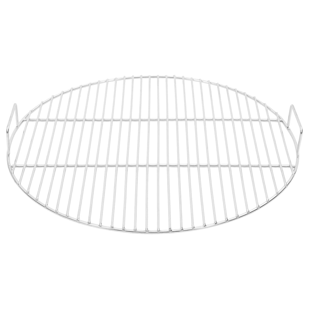 Grillgaller med handtag runt Ø54 cm 304 rostfritt stål