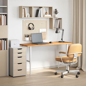 Bordsskiva ljusbrun 140x50x2,5 cm massiv ek rektangulär