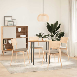 Bordsskiva 80x40x2 cm massiv ek oval