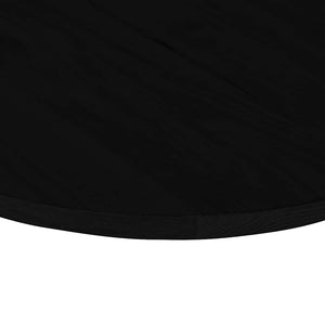 Bordsskiva mörkbrun 140x60x2 cm massiv ek oval