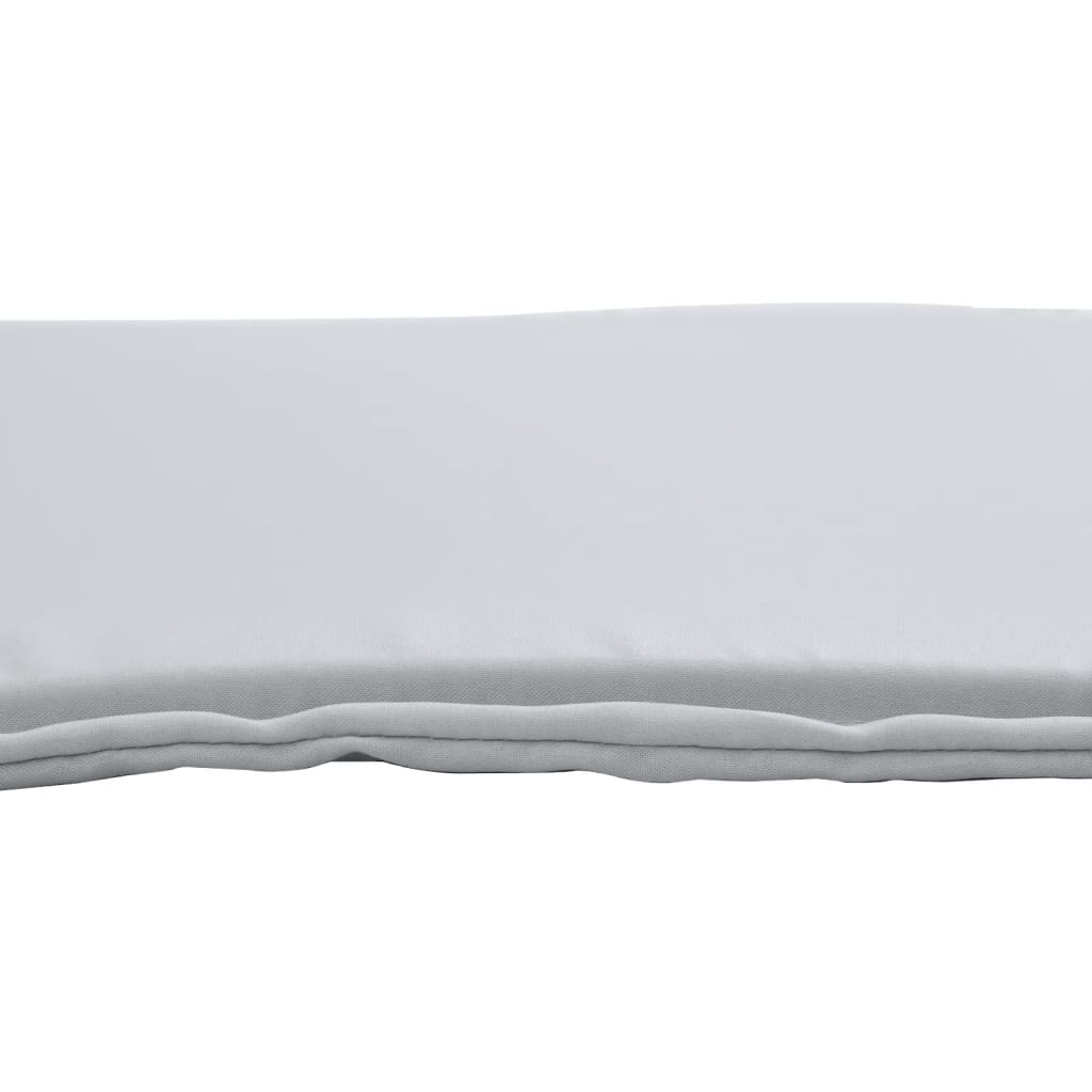 Sittdynor för trädgården 2 st ljusgrå 45x45x2 cm fyrkantig