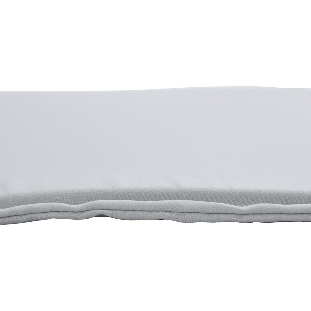 Sittdynor för trädgården 4 st ljusgrå 45x45x2 cm fyrkantig